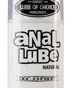 Anal Lube - Natural Lubricant - 3.4 Oz. Bulk
