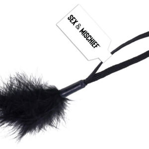 Black Wrist Feather Tickler