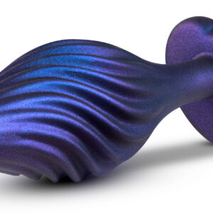 Anal Adventures Matrix - Swirling Bling Plug - Sapphire