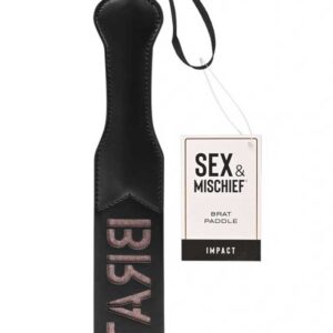 Brat Paddle - Black / Rose Gold