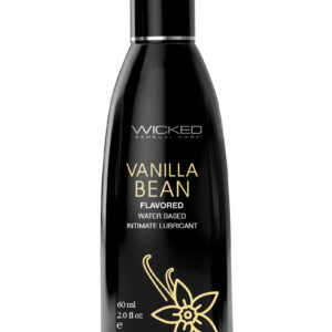 Aqua Vanilla Bean Flavored Water Based Intimate Lubricant - 2 Fl. Oz.