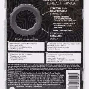 Alpha Liquid Silicone Erect Ring - Gray