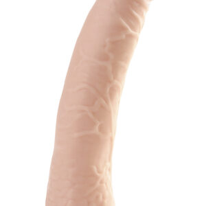 Basix Rubber Works - Slim 7 Inch With Suction Cup - Flesh