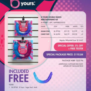 B Yours Double Dildos Merchandising Kit