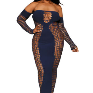 Bodystocking Gown - Queen Size - Denim