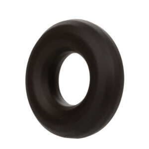 Alpha Liquid Silicone Prolong Medium Ring - Black