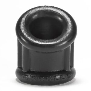 Bent 1 Ball Stretcher Curved Silicone - Small - Black