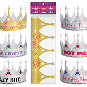 Bride-to-Be Party Crowns