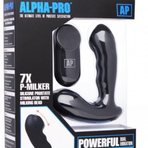 7x P-Milker Silicone Prostate Stimulator With Milking Bead