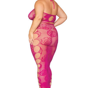 Bralette and Long Skirt - Queen Size - Beet