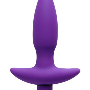 Aria Vibrating Silicone Anal Plug - Small