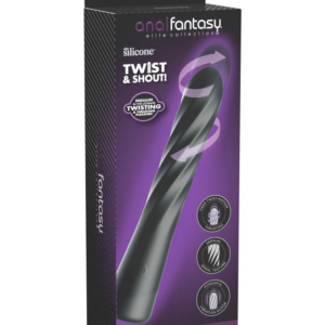 Anal Fantasy Elite Twist Ecstasy - Black