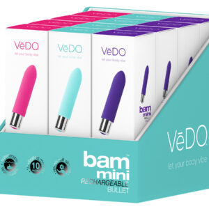 Bam Mini Bullet - Assorted 12 Pc Display